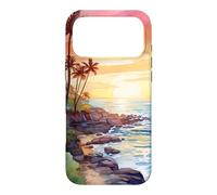 Oahu Hawaii Beach Sunset Hawaiian Theme Case for iPhone 17 Pro Max