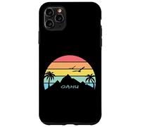 Oahu Palms Island South Seas Sun Hawaii Waikiki Souvenir Case for iPhone 11 Pro Max