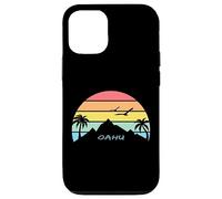 Oahu Palms Island South Seas Sun Hawaii Waikiki Souvenir Case for iPhone 12/12 Pro