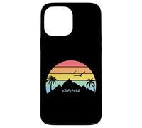 Oahu Palms Island South Seas Sun Hawaii Waikiki Souvenir Case for iPhone 13 Pro Max