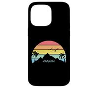 Oahu Palms Island South Seas Sun Hawaii Waikiki Souvenir Case for iPhone 14 Pro Max