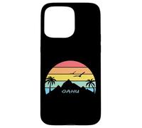 Oahu Palms Island South Seas Sun Hawaii Waikiki Souvenir Case for iPhone 15 Pro Max