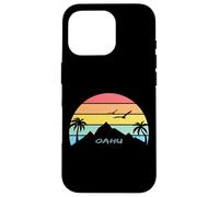 Oahu Palms Island South Seas Sun Hawaii Waikiki Souvenir Case for iPhone 16 Pro