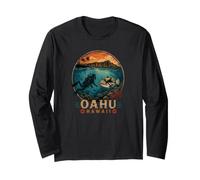Oahu Scuba Diver Humuhumunukunukupuaa Triggerfish Long Sleeve T-Shirt