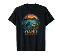 Oahu Scuba Diver Humuhumunukunukupuaa Triggerfish Value Graphic T-Shirt, Men, Black, XL