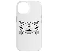Oahu South Seas Sea Turtle Palms Hawaii Island Aloha Case for iPhone 14
