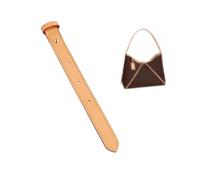 OAikor Vachetta Leather Strap Vachetta Leather Strap for Louis Vuitton Compatible with L v Carryall Tote Bag,Vegetable Tanned Top Cowhide Leahter Bag Extender Strap,Width0.79'',Length7.9'',Beeswax