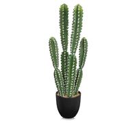 Oairse Large Artificial Cactus Plant in Pot 27.5 inch Tall Fake Cactus Lifelike Candelabra Cacti Decorative Desert Plants Big Faux Cacti Home Garden Office Indoor Outdoor Decoration