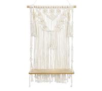 Oairse Macrame Wall Hanging Modern Macrame Wall Decor Woven Tapestry Bohemian Home Decor Wall Hanging Wedding Party Ornaments Craft Gifts Decorations for Home