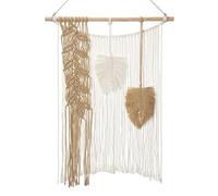 Oairse Macrame Wall Hanging Modern Macrame Wall Decor Woven Tapestry Bohemian Home Decor Wall Hanging Wedding Party Ornaments Craft Gifts Decorations for Home Office Christmas Decor