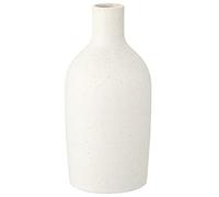 Oairse White Ceramic Vase 23CM, Boho Style Vase for Flowers Floral Vases for Pampas Grass Dried Flowers for Christmas Home Decor Living Room Bookshelf Mantel Table Decoration
