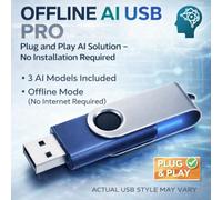 Oaita Pro Offline AI Chat Local LLM Plug and Play AI USB (Includes 3 models)