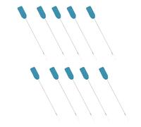 OAJABBGE 10Pcs Machine Needle Inserter Threading Aid Quick Sewing Needle Threader Tool for Stitching Tailoring Project Sewing Accessories