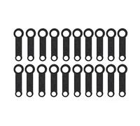 OAJABBGE 20/10Pcs Mechanical Keyboards Plate Steel Plate Satellite Axises Stabilizers Pad For Office Equipment