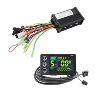 OAJABBGE 250-300W Brushless Motor Controller BLDC Motor Controller 24-48V Motor Speed Controller With LCD Color Display