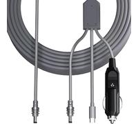 OAJABBGE 3In1 Power Adapter Cable Durability For Small Satellite Dish Antennae Power Cable With USB C And DC12V Plug