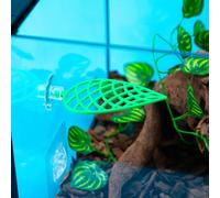 OAJABBGE 3pack Simulated Leaf Bed Leaf Resting Platform Natural Look Leaf Bed For Bettas Fish Rest And Laying