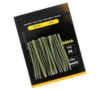 OAJABBGE 54mm/40mm Fishing Anti Tangles Sleeves Replacement Line Protector Rubber Tip Tube Hook Enduring Hook