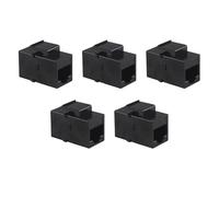 OAJABBGE 5Pcs Networking Module 8P8C RJ45 CAT6 Low Latency Pass Through Connector For Office Home Data Center Installation Office/Home Data Module