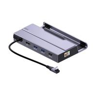 OAJABBGE 7in 1 Dock For X/SteamDeck Featuring With USB A USB C HDMI2.0 4K@60Hz Gigabit Ethernet Port