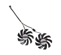 OAJABBGE 85mm 12V Graphics Card Cooling Fan GPU Coolers Replacement Fan For 5600XT 5700 6600 Graphics Card Management