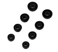 OAJABBGE 8Pcs Silicone Ear Tips In Ear Earbuds Eartips Adapters For 4 Soft Tips Diameter 8-14mm