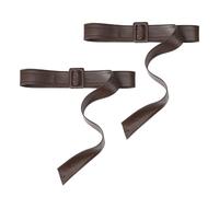 OAJABBGE Adjustable PU Leather Cuff Straps For Women Men Trenchcoat Replacement Cuff Belt For Outerwear Coat Sleeve Cuff Band