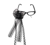 OAJABBGE Anime Crosses Glasses Frame Gothic Cosplay Eyewear Novelty Party Accessories For Halloween Costumes & Gifts Subcultures Crucifix Glasses Frame