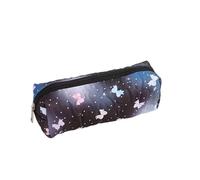 OAJABBGE Big Capacity Pen Case Bowknot Pencil Bag Spacious Compartment Travel Makeup Bag for Student Women Travel Essential Multifunctional Fabric Pen Case