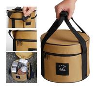 OAJABBGE Camping Storage Bag Grills Carry Bag Cookware Organizers Outdoor Case Cookware Suitable for Outdoor Use