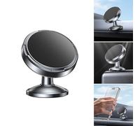 OAJABBGE Car Phone Bracket Stand 360 Degree Rotation Adjustable With Silicone Panel For Easy Viewing Handfree Operations