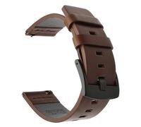 OAJABBGE Classical Leather Watch Straps 18mm/20mm/22mm/24mm Stylish Smartwatch Band Easy Install Watch Band Suitable For GearS3