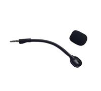 OAJABBGE Detachable 3.5mm Boom Microphone For Arctis1 Headset Mic Plug And Use Windproof Foam Boom Mic Noise Cancellation