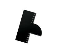 OAJABBGE Durability Grooming Templates For Accurate Hair Trimming Nonslip Edges And Compacts Travel Friendly Size Easy To Clean Camping Grooming Accessory
