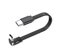 OAJABBGE Flat 240W USB C Male To Male Cable USB C Male To Male Connectors Type C Charging Cable For Laptops Phones 3.94in/7.8in
