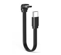 OAJABBGE Flexible 66W Type C Male To Male Data Cable Right Angled Connection Option For Efficient Charging And Data Transfer