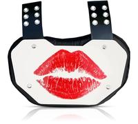 OAJABBGE Football Protective Back Plate Small Size Shocked Absorbing Foams Lining Secure Movement For Speed Agility Youth Football Equipment