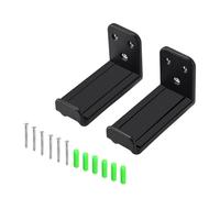OAJABBGE Home Entertainment Soundbar Wall Bracket Adjustable Depth Loudspeaker Mount Holder Sturdy Shelf With Screws