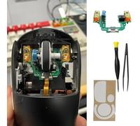 OAJABBGE Hot Swap Board Button Board For GProX Superlight WeldingFree Motherboards Screwdriver Tweezers Skates