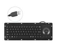OAJABBGE Industrial USB Keyboards With Touchpads USB Touches Board For Harsh Environment