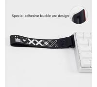 OAJABBGE Keyboard Strap With Adhesive Aesthetics Pattern Wooting Fire68 Strap For Mechanical Keyboards Enhances Aesthetics