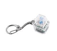 OAJABBGE LED Light Keyboards Switches Tester Tool Clear Key Switches Testing Keychain Toy For Mechanical Keyboards