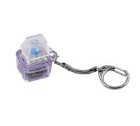 OAJABBGE LED Light Keyboards Switches Tester Tool Clear Key Switches Testing Keychain Toy For Mechanical Keyboards