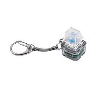 OAJABBGE LED Light Keyboards Switches Tester Tool Clear Key Switches Testing Keychain Toy For Mechanical Keyboards