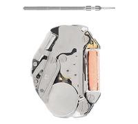 OAJABBGE Metal Three Hand Watch Movement Timepiece Mechanism Movement Replacement for Stable and Precise Watch Repairing Task
