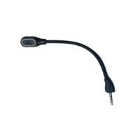 OAJABBGE Microphones Replacement For AW920h Gaming Headsets Detachable Microphones Boom With LED Mute Indicators
