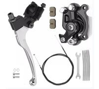OAJABBGE Motorcycle Clutches Handle Left Side for 79cc 97cc 100cc Engine All Metal Structure Seamless Compatibility Heavy Duty Metal Clutch Handle