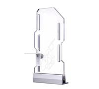 OAJABBGE Multiple Position Acrylic GPU Stand Featuring ARGB Light Synchronization Technology For Desktop PC Case Computer Case ARGB Bracket