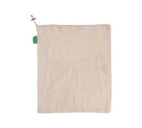 OAJABBGE Multipurpose Cotton Vegetable Bags with Breathable Meshes Drawstring Fruit Bags for Fruit and Veggie Storage