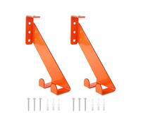 OAJABBGE Multiurpose Garage Wall Hook for Chainsaws Shovels Rakes Heavy-Duty Powder Coated StainlessSteel Mounting Systems Space Chainsaw Hanger Bracket for Workshop Storage